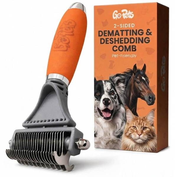 Two-Sided Dematting and Deshedding Comb