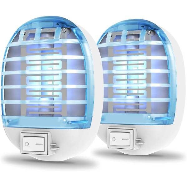 Indoor Plug-In Bug Zapper, 2 Pack