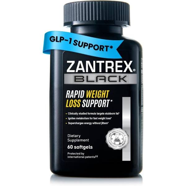 Zantrex Black Weight Loss Support Softgels